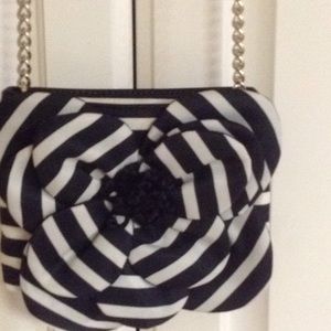 Kate spade black and white cross body